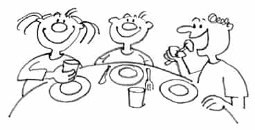 Mittagstisch Schule Fläsch
